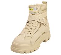 Buffalo Aspha Com1 Womens Platform Boots in Beige - 5 UK