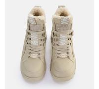 Women's boots Buffalo Aspha Nc chaude - Vegan Nubuck Mid Beige 39