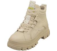 Buffalo Aspha Nc Mid Vegan Womens Ankle Boots in Beige - 6 UK