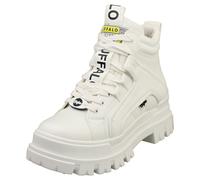 Buffalo Aspha Nc Mid Vegan Womens Platform Boots in White - 5 UK