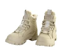 Buffalo Aspha Nc Mid Warm Vegan Womens Fashion Boots in Beige - 6.5 UK
