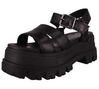Buffalo Aspha TS Women's Sandal Wedge Black DS24BF02 BN16021881 39, Black, 7 UK