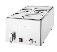 Buffalo Bain Marie with Tap and Pans