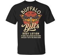 Buffalo-Bill Body Lotion Silence Lambs 355 Horror Funny T-Shirt Black