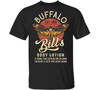 Buffalo-Bill Body Lotion Silence Lambs 355 Horror Funny T-Shirt Black Black XXL