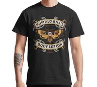 Buffalo Bill Silence of The Lambs Music Gift Novelty Birthday Funny Present Slogan Graphic Film Movie t Shirt (UK, Alpha, XL, Regular, Regular, Cotton) Multicoloured
