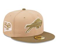 Buffalo Bills NFL Cap New Era Olive Logo Fitted Hat - New