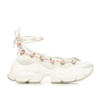 Buffalo Binary Ghillie Rose BN1620067 Women's Trainers, Ivory Rose, 4 UK