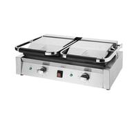 Buffalo Bistro Double contact Grill Ribbed/Ribbed Plate