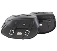 Buffalo black saddlebag set for C-bow straps