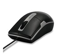 Buffalo bzmu1 Ambidextrous 1000DPI Optical USB Mouse Black/Silver - Mouse, Optical, USB, 1000 dpi, Ambidextrous (83 g, Black/Silver)