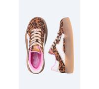 Buffalo - Cajo Leo/Pink/White - Girl Shoes - brown - EU 40 - Textile, Synthetic/Textile/Rubber EU 40