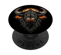 Buffalo Cape Water Buffalos Safari South African Buffalo PopSockets Adhesive PopGrip