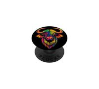 Buffalo Cape Water Buffalos Safari South African Buffalo PopSockets Adhesive PopGrip