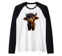 Buffalo Cape Water Buffalos Safari South African Buffalo Raglan Baseball Tee