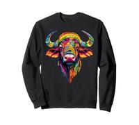 Buffalo Cape Water Buffalos Safari South African Buffalo Sweatshirt