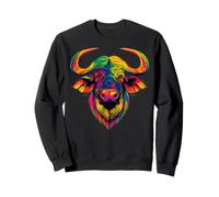 Buffalo Cape Water Buffalos Safari South African Buffalo Sweatshirt