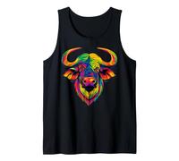 Buffalo Cape Water Buffalos Safari South African Buffalo Tank Top