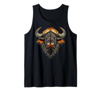 Buffalo Cape Water Buffalos Safari South African Buffalo Tank Top