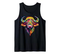 Buffalo Cape Water Buffalos Safari South African Buffalo Tank Top