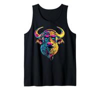 Buffalo Cape Water Buffalos Safari South African Buffalo Tank Top