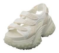 Buffalo Cerbo Track Vegan Womens Walking Sandals in White - 5 UK