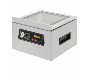 Buffalo Chamber Vacuum Pack in Silver Stainless Steel - Manual - 220 - 240 V