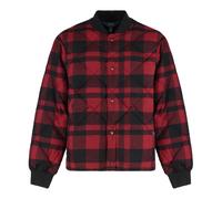 Buffalo Check Wool Blend Jacket - male - Polo Ralph Lauren - Light Jackets - Red - L - Jackets L
