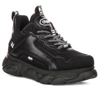 Buffalo Cld Chai Bs Men's Cloud Sole Platform Sneakers Platforms (Black, UK 10.5)