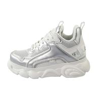 Buffalo Cld Chai - Silver/White Synthetic, silver, 6 UK