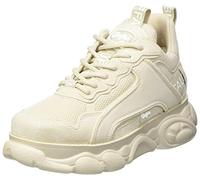 Buffalo for woman. 1630426 Sneakers CLD Chai Street low cream -Platform height: 5cm (37), Beige, 3 to 5 cm, Laces, Casual