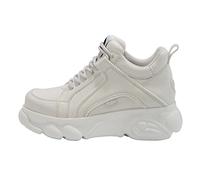 Buffalo for woman. 1630395 Sneakers CLD Corin white -Platform height: 5 cm (38), 5 to 8 cm, Laces, Casual