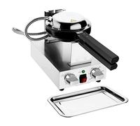 Buffalo Commercial Bubble Waffle Maker, Non-Stick Cast Iron Plates