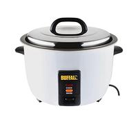Buffalo Commercial Rice Cooker 4Ltr 1.55kW Rice Capacity - 10 Ltr