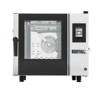 Buffalo Commercial Smart Touchscreen Compact Combi Oven 6 x GN 1/1 - Multicook, 99 Programs, Different Cooking Modes CK110