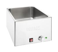 Buffalo Commercial Wet Heat Countertop Bain Marie, 20Ltr, 1.2kW Element