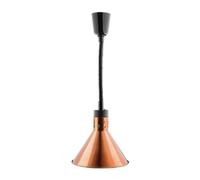 Buffalo Conical Retractable Heat Shade Copper Finish