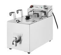 Buffalo Countertop Countertop Pasta Cooker, 8 Ltr | Provides rapid, even heat distribution for heavy-duty daily cooking in busy commercial catering environments.