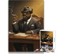 Buffalo Crime Lord 1000 Adult Pieces Jigsaw Puzzle Educational Fun Learning Activity Game Perfect Thoughtful Gift for Any Occasion Size 50x75cm