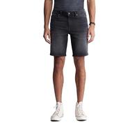 Buffalo David Bitton Men's Relaxed Straight Dean Denim Shorts, Black