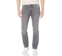Buffalo David Bitton Men's Slim Ash Jeans, Grey Sanded, 42W x 30L