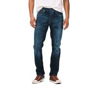 Buffalo David Bitton Men's Slim Ash Jeans, Light Medium Indigo, 28W x 32L