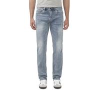 Buffalo David Bitton Men's Straight Six Jeans, Black, 38W x 32L