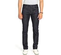 Buffalo David Bitton Men's Straight Six Jeans, Rinse Wash Indigo, 30W / 30L