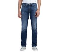 Buffalo David Bitton Men's Straight Six Jeans, Veined and Crinkled, 34W x 32L