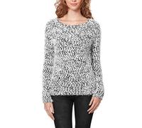 Buffalo David Bitton Womens Eyelash Sweater Blue/White S