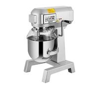 Buffalo Digital Planetary Mixer, 10Ltr | Commercial planetary mixer with variable speed controls and durable bowl guard provides reliable, safe kitchen prep.
