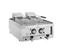 Buffalo Double Electric Fryer 600 Series, 2 x 8Ltr