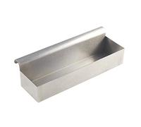Buffalo Drip Tray - Silver Stainless Steel Drainer Trays Professional Kitchenware, Gastro, Restaurant Accessory for Catching Spills and Drips N477