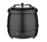 Buffalo Soup Kettle L715 - 10L Stainless Steel Electric, Black, 35–95°C